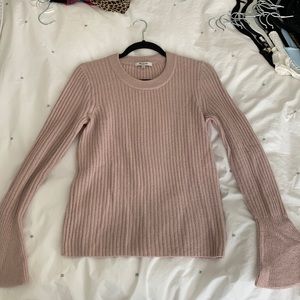Madewell bell sleeve sweater